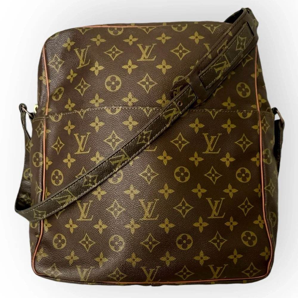 LOUIS VUITTON 1982 Monogram Marceau GM Messenger Crossbody Bag